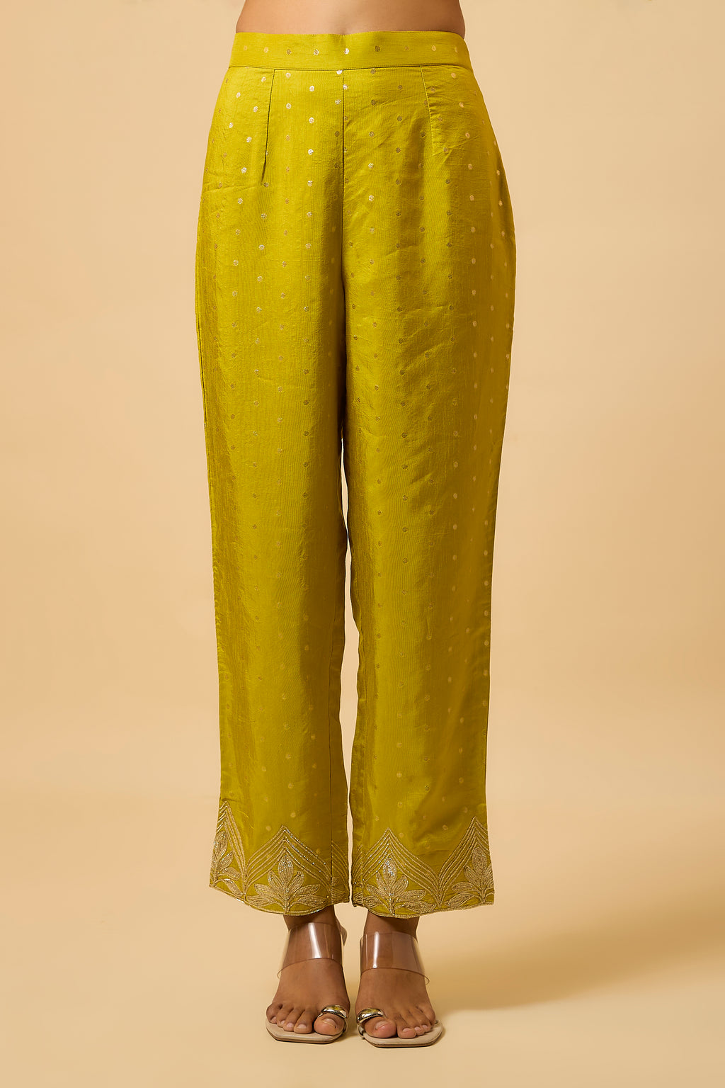 Nawabzadi - Kurta, Pant and Dupatta - Mustard Yellow