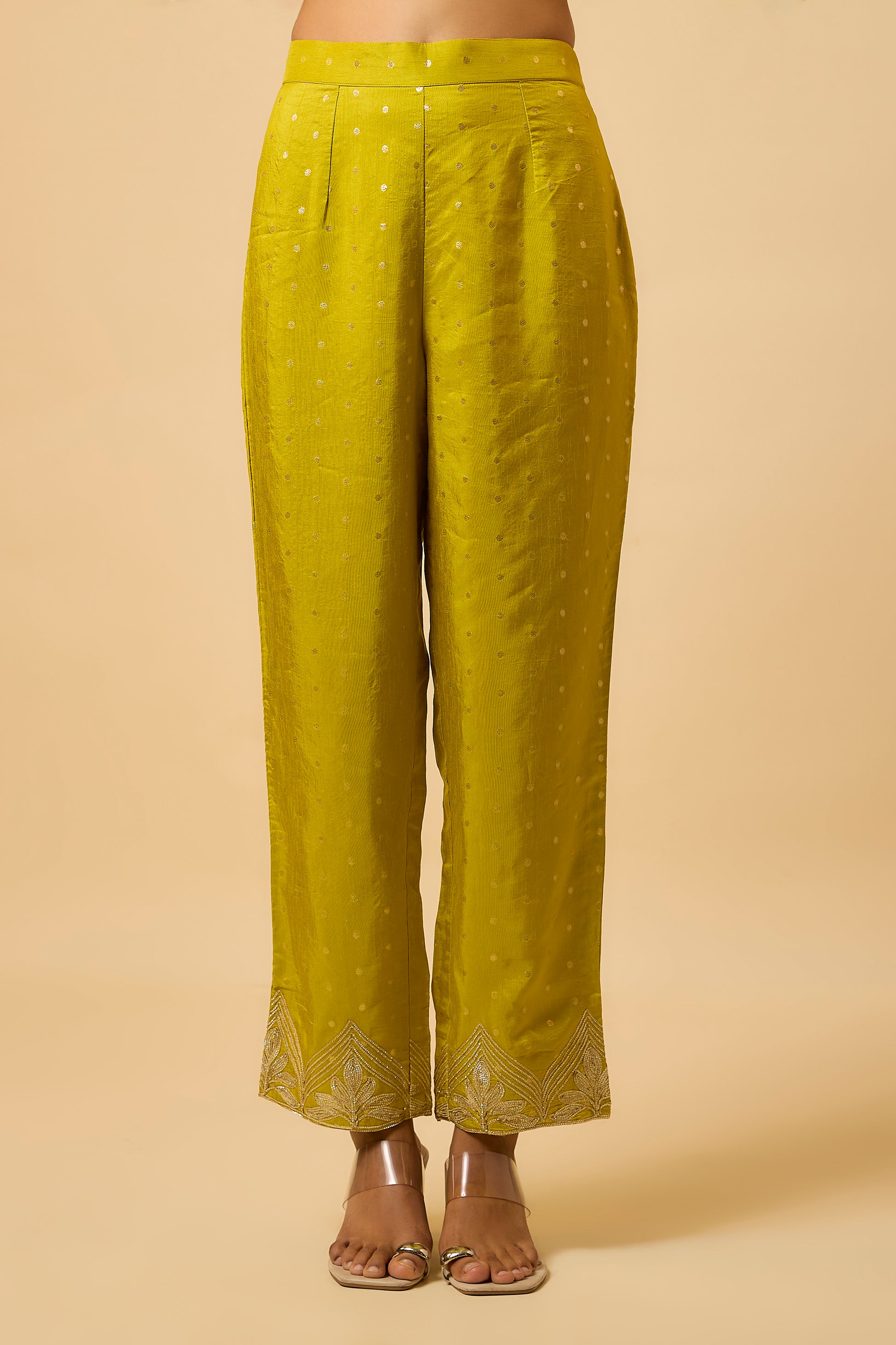 Nawabzadi - Kurta, Pant and Dupatta - Mustard Yellow