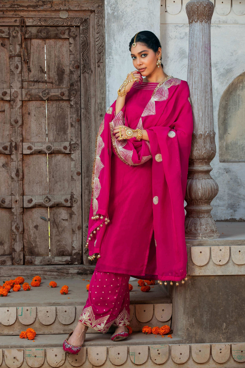 Afsana - Kurta Set - Monk & Mei