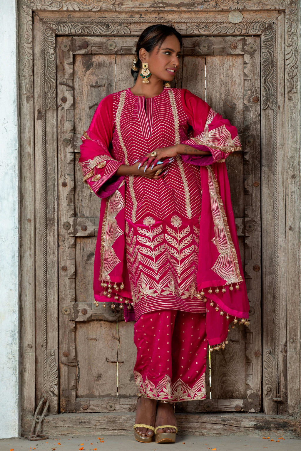 Nawabzadi - Kurta Set - Monk & Mei