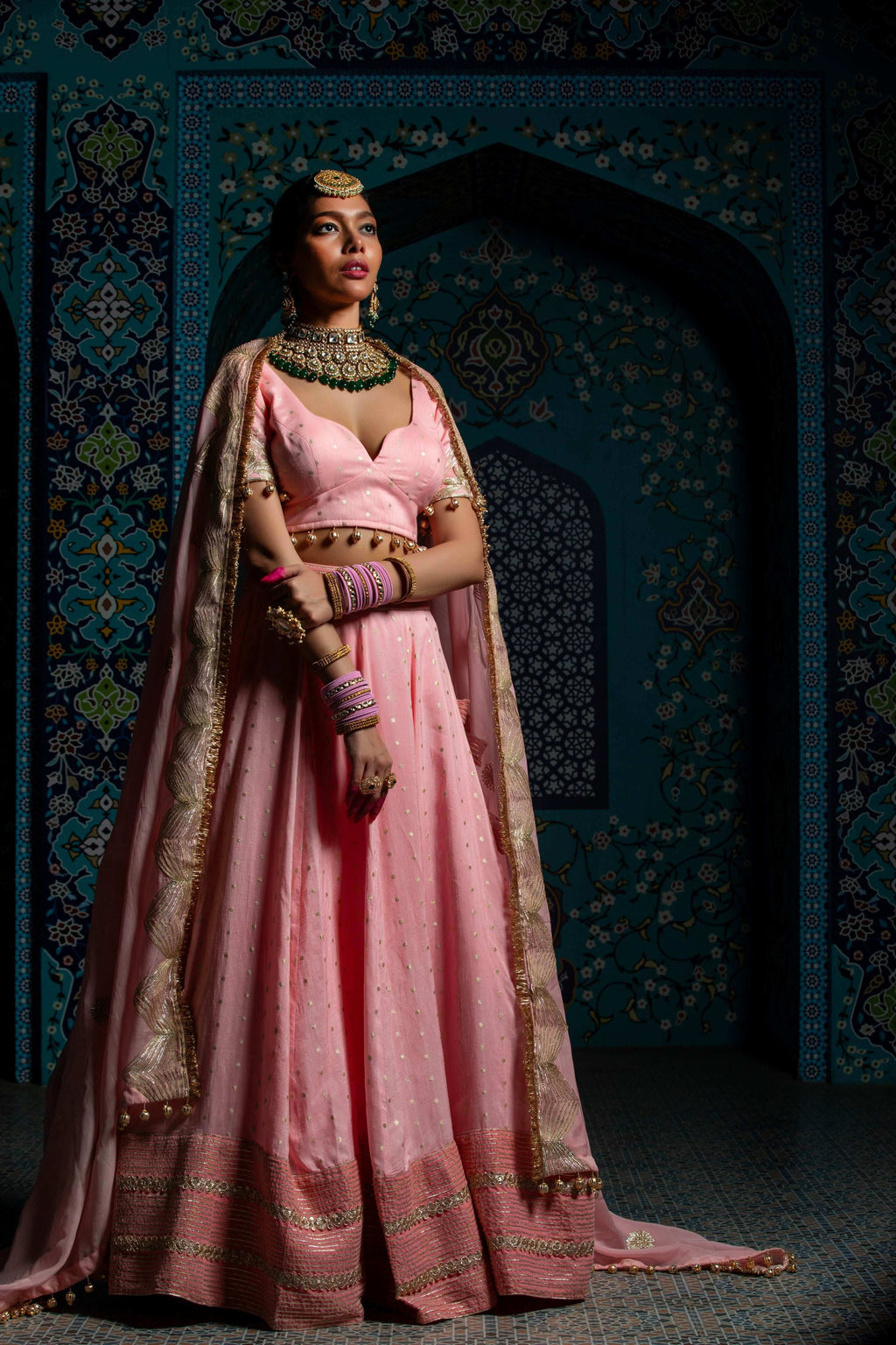Rizina - Lehenga set - Monk & Mei