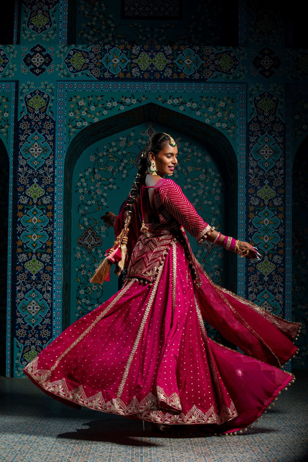 Gulbadan - Lehenga set - Monk & Mei