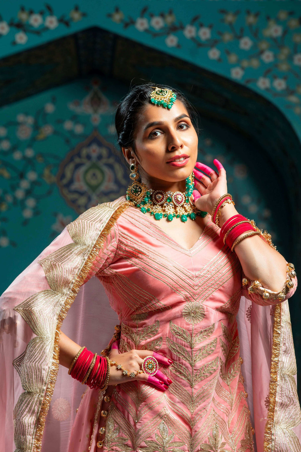 Gulbadan - Lehenga set - Monk & Mei