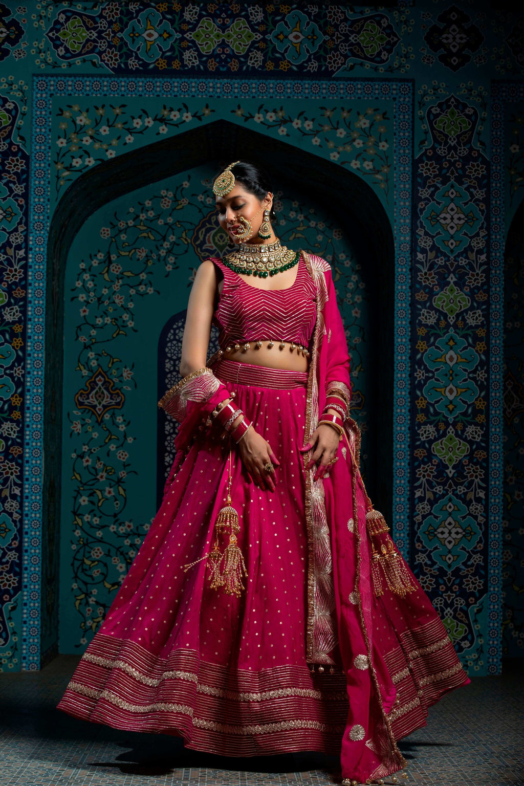 Nafisa - Lehenga set - Monk & Mei