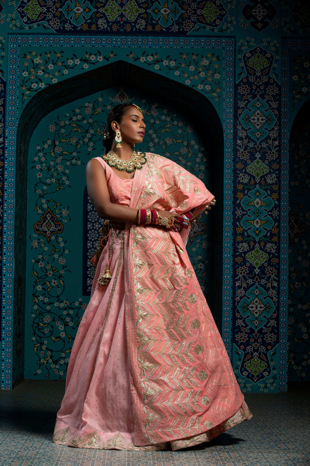 Haya - Lehenga set - Monk & Mei