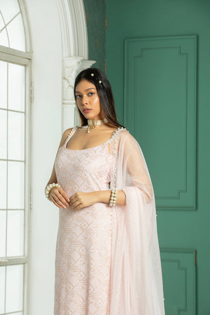 JEWEL - Kurta Set - Rose Pink