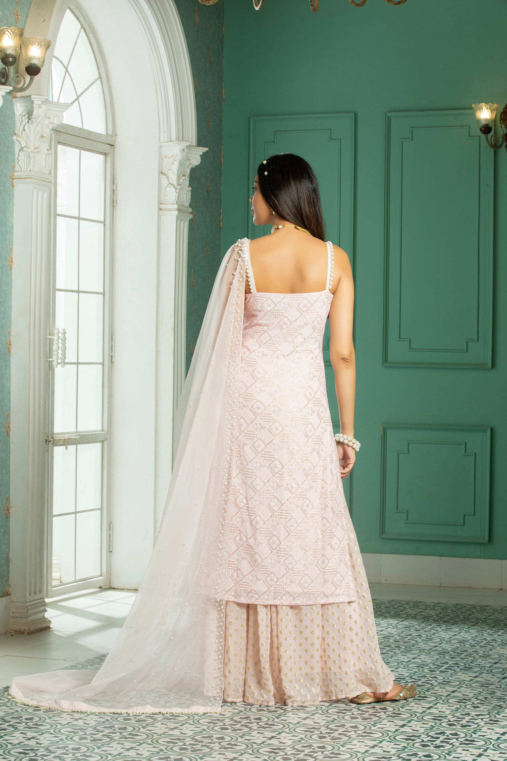 JEWEL - Kurta Set - Rose Pink - Monk & Mei