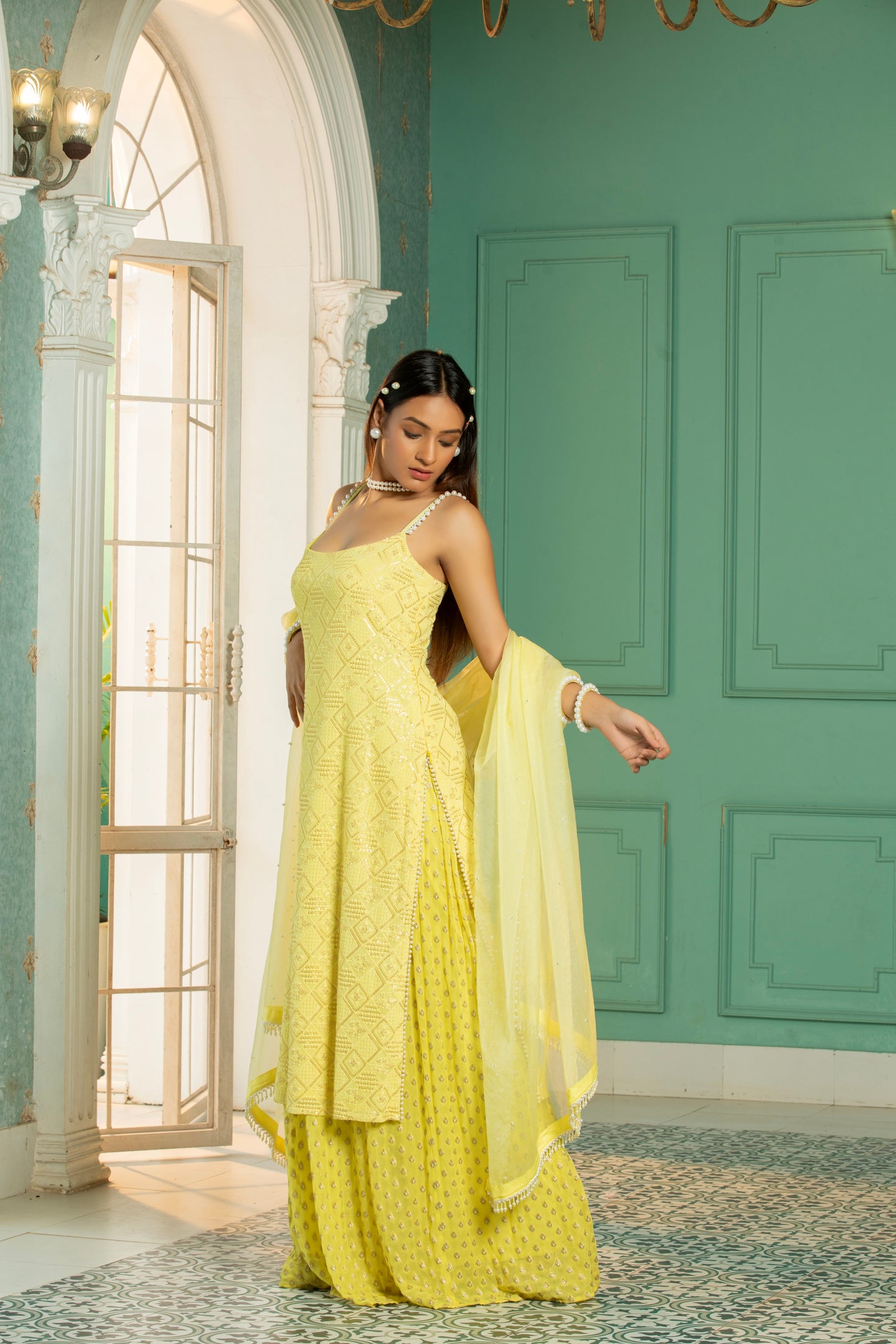 JEWEL - Kurta Set - Sunshine Yellow