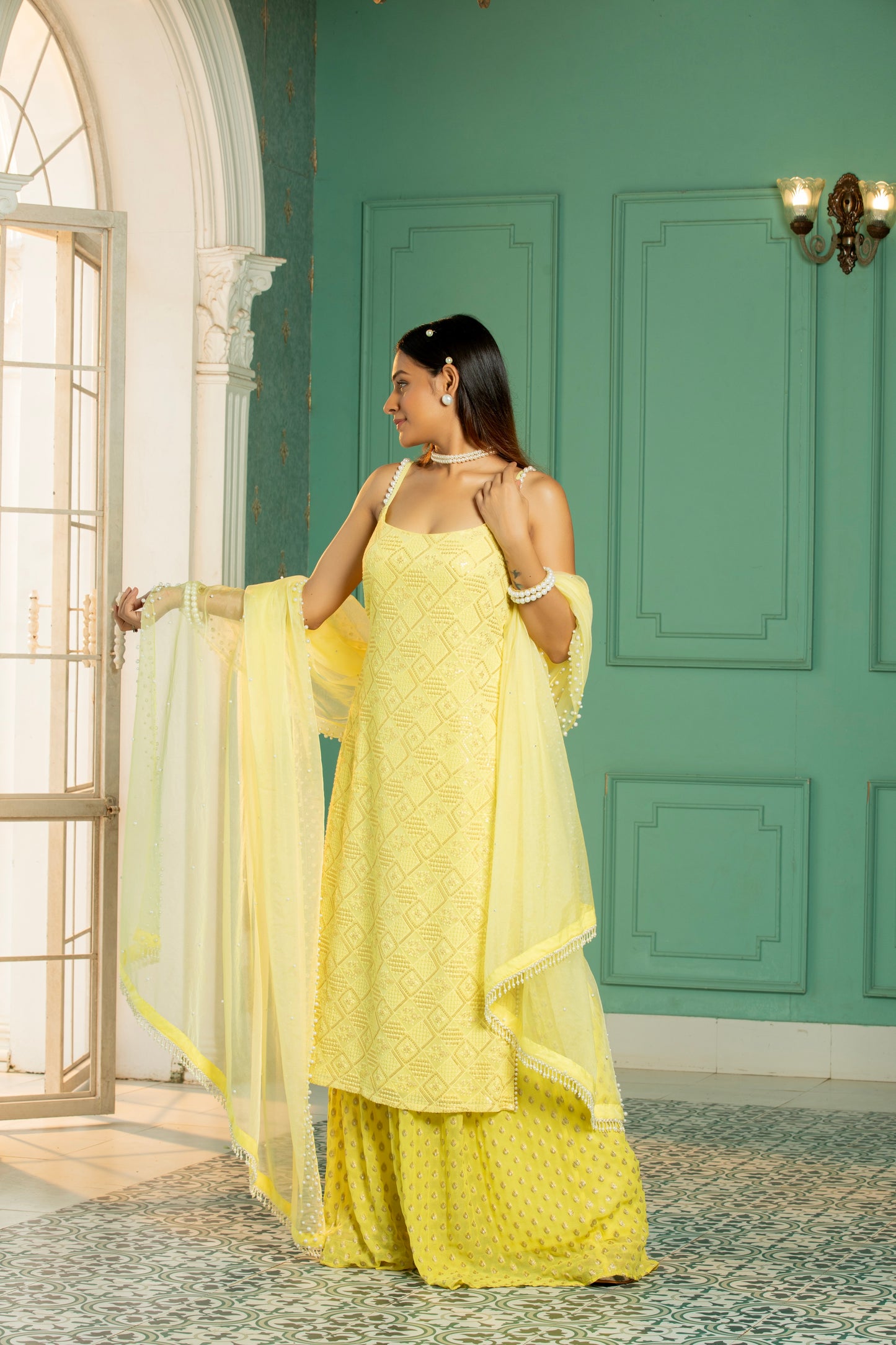 JEWEL - Kurta Set - Sunshine Yellow