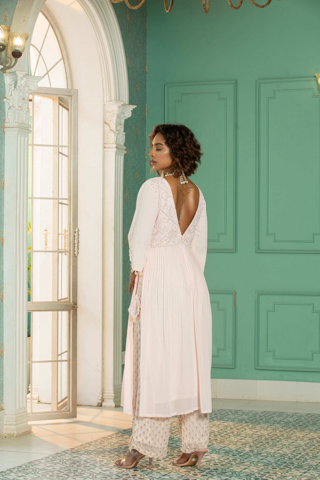 PEARL - Kurta Set - Rose Pink - Monk & Mei