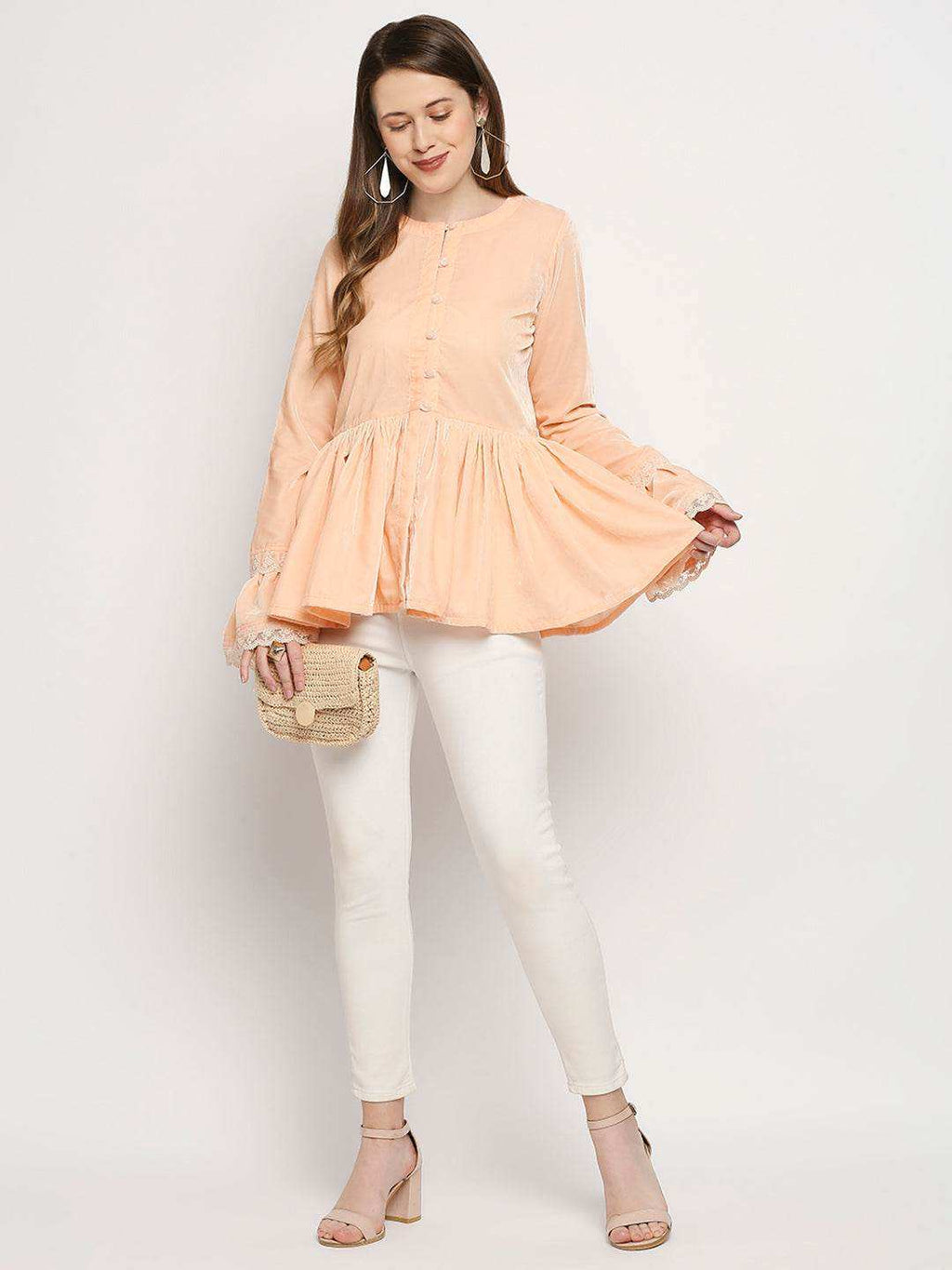 Taj-Jacket - Peach pink - Monk & Mei