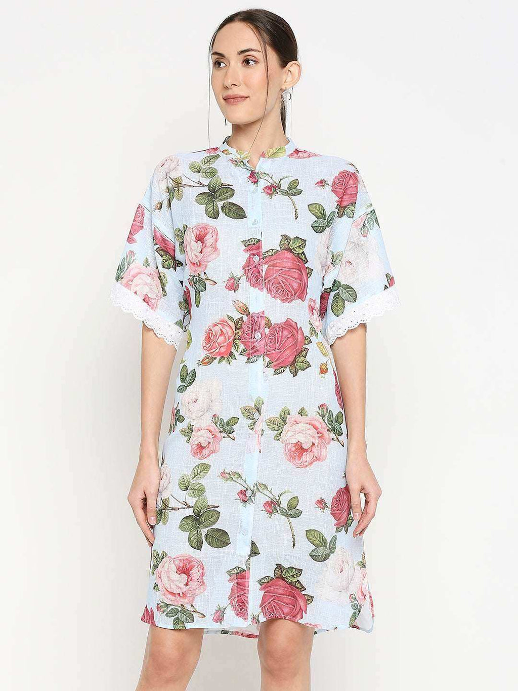 SONNET DRESS - Blue - Monk & Mei