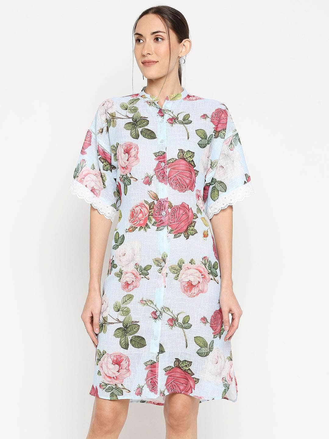 SONNET DRESS - Blue - Monk & Mei