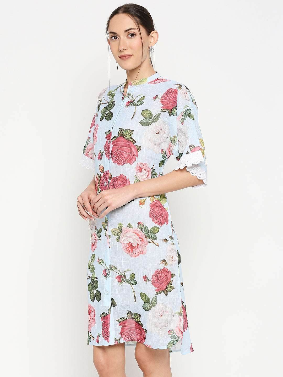 SONNET DRESS - Blue - Monk & Mei