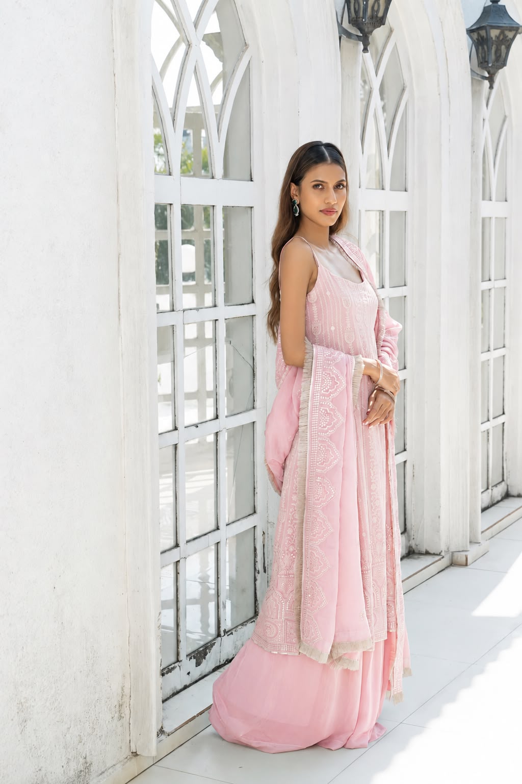 Kurta, Flared Pants and Dupatta