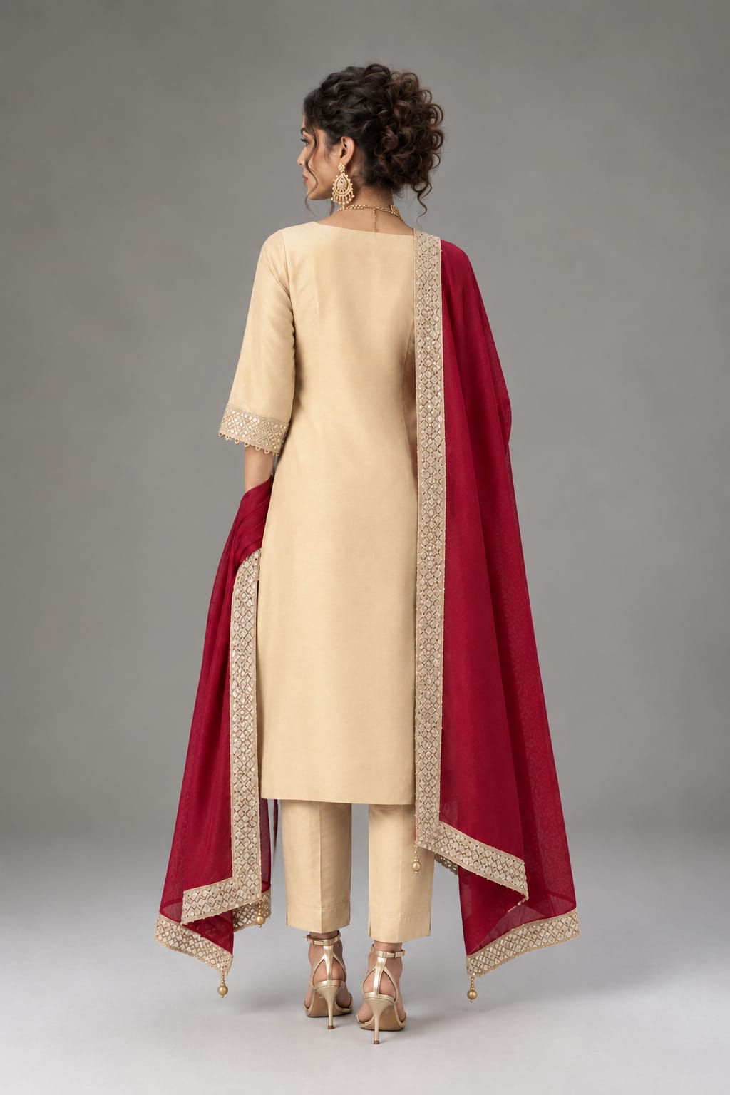 Zohra Set - Beige