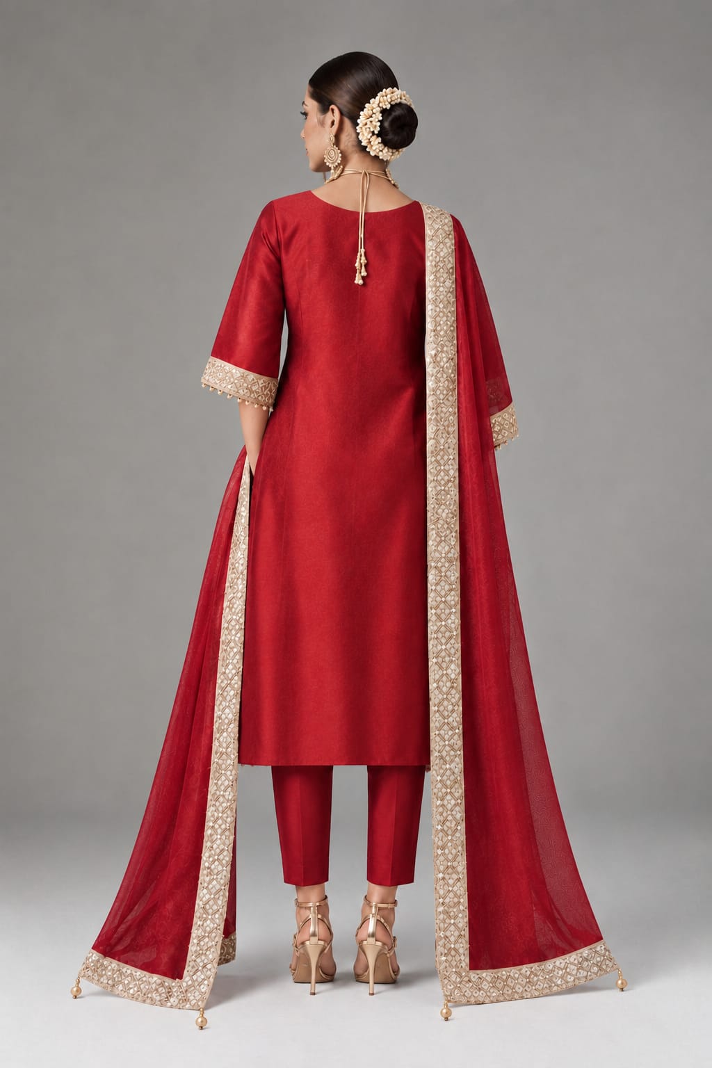 Zohra Set - Red