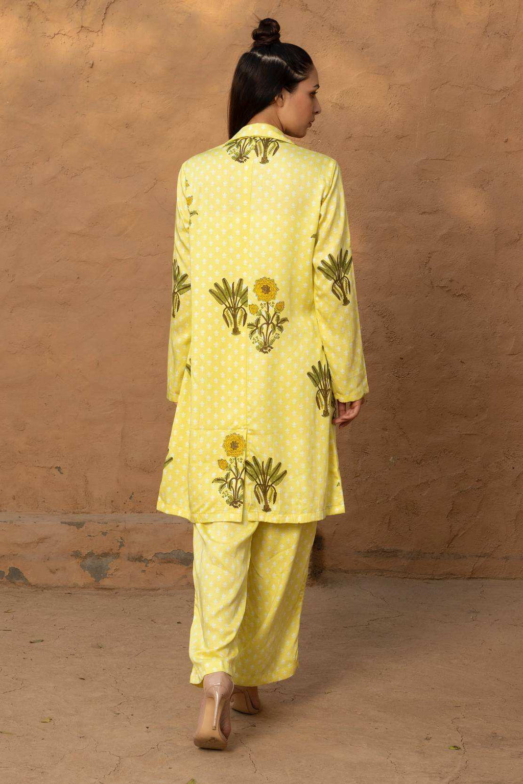 Ziva Pant Suit - Yellow - Monk & Mei