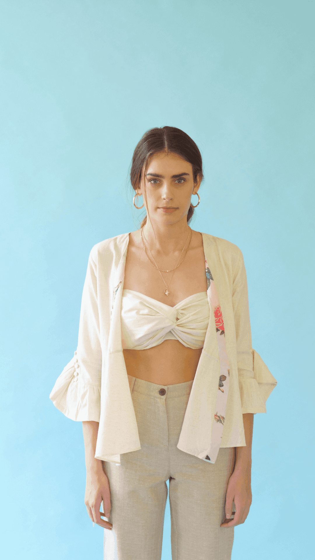 Honey Top - Beige - Monk & Mei