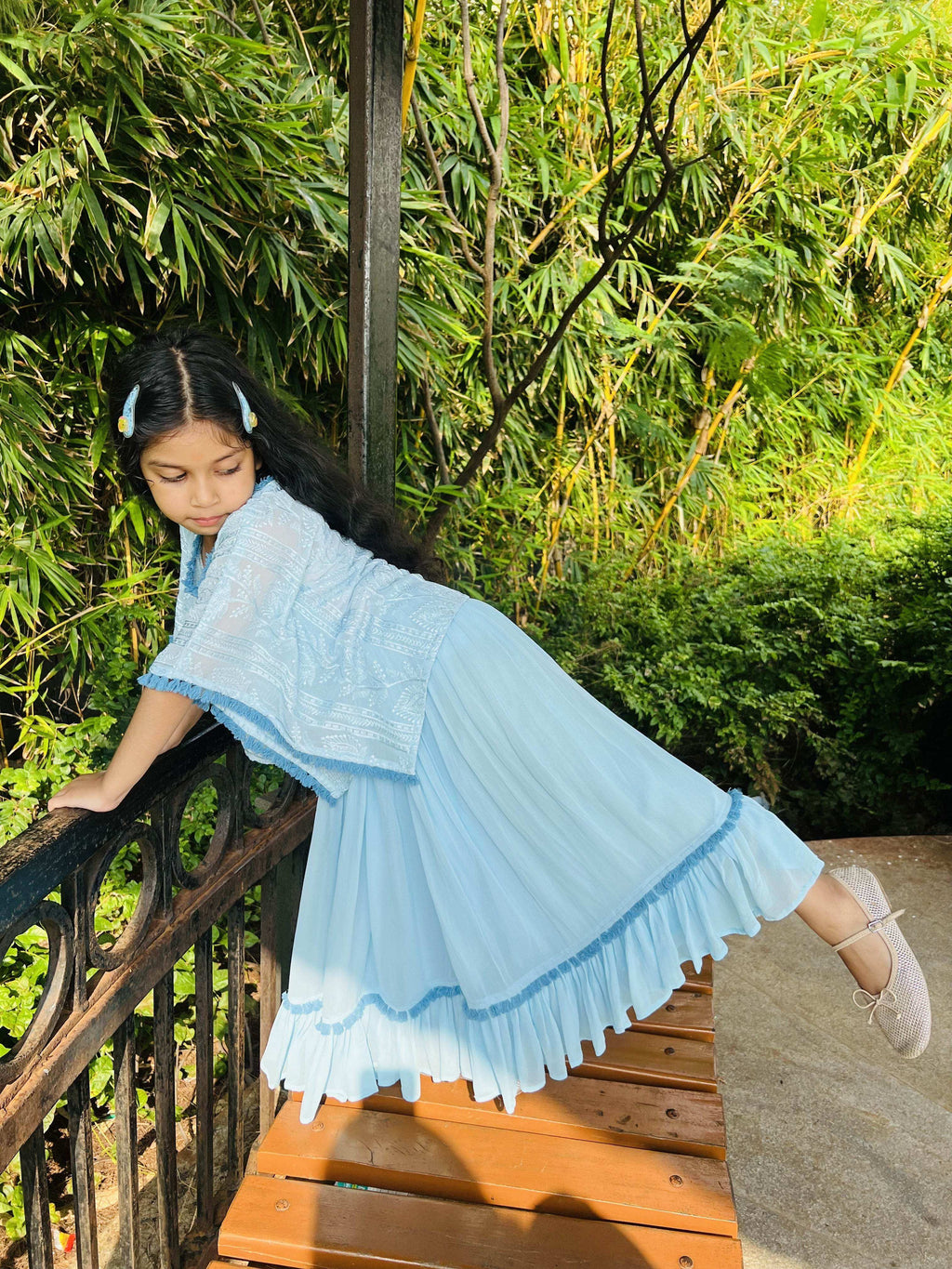 Suraiya Blue Set - Girls - Monk & Mei