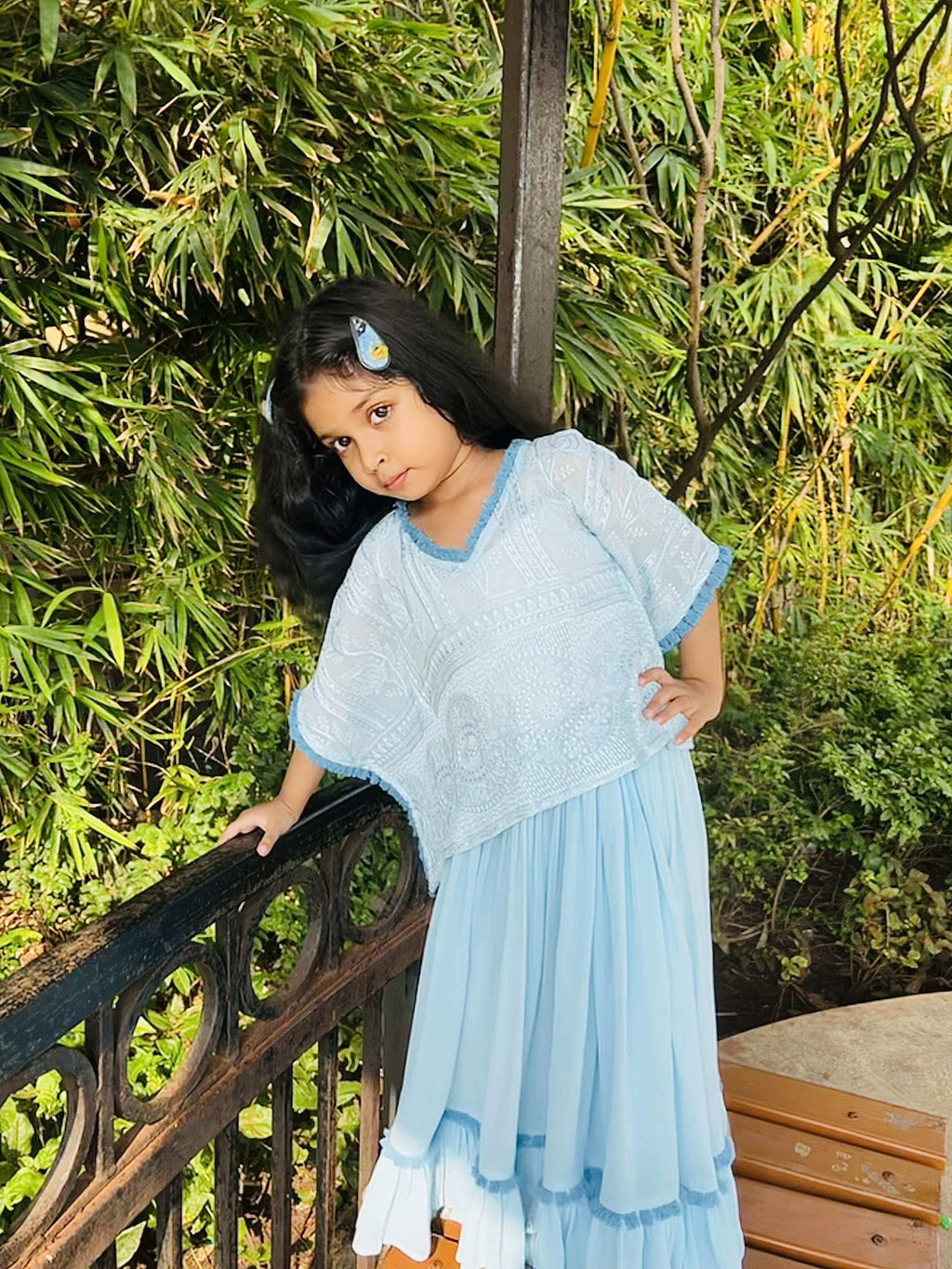 Suraiya Blue Set - Girls - Monk & Mei