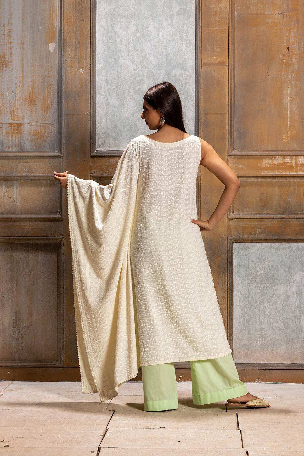 Khanak- Kaftan style Kurta & Pant - Monk & Mei