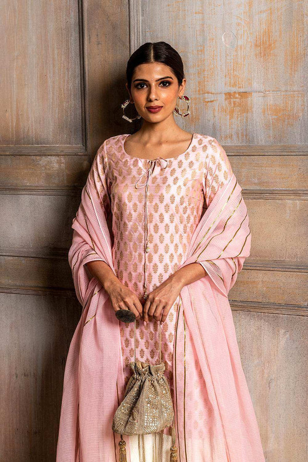 Kumudini- Kurta, Sharara & Dupatta