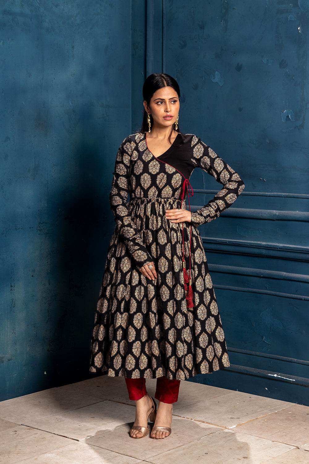 Raina- Angrakha with pants - Monk & Mei