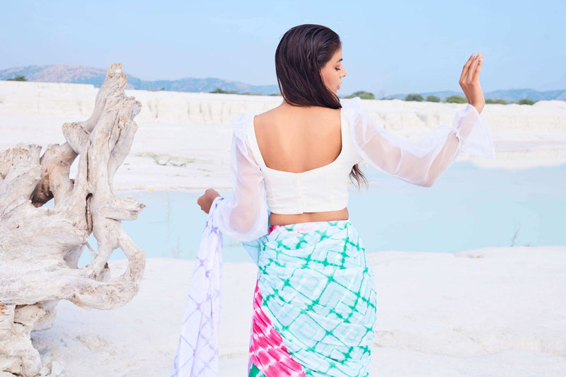 CELESTIA BLOUSE - WHITE