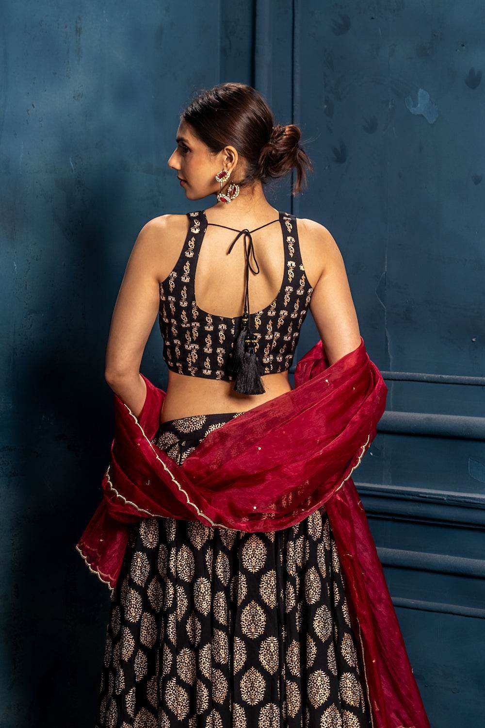 Padmini Lehenga Choli Dupatta - Monk & Mei