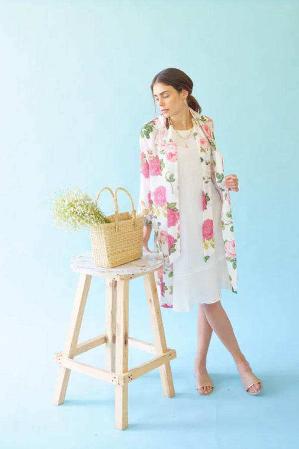 SPRING DRESS SET - Ivory white - Monk & Mei