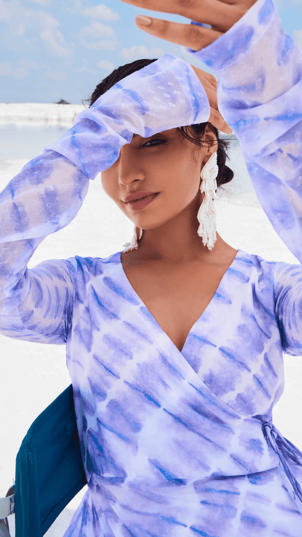 ZAARYA KURTA - Lavender - Monk & Mei
