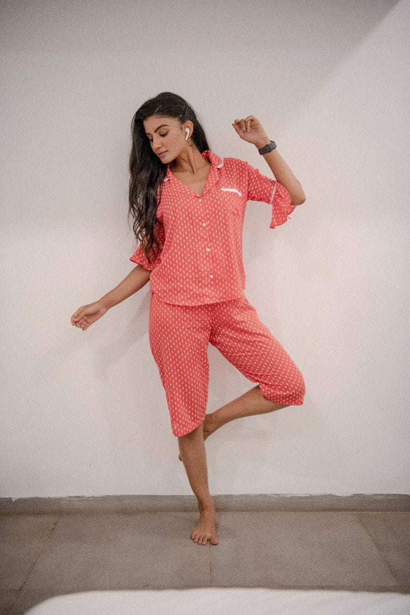 Kira Shirt - PJ & Shorts