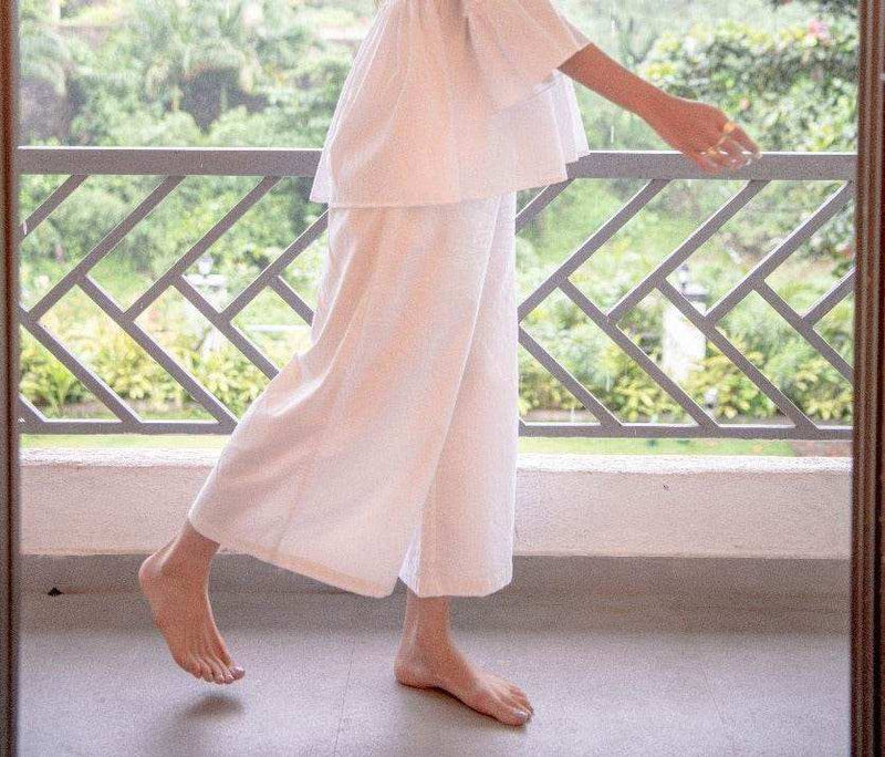 Mariyam - Pants - White