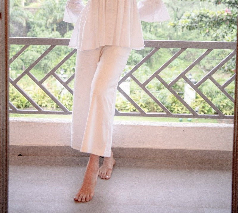 Mariyam - Pants - White