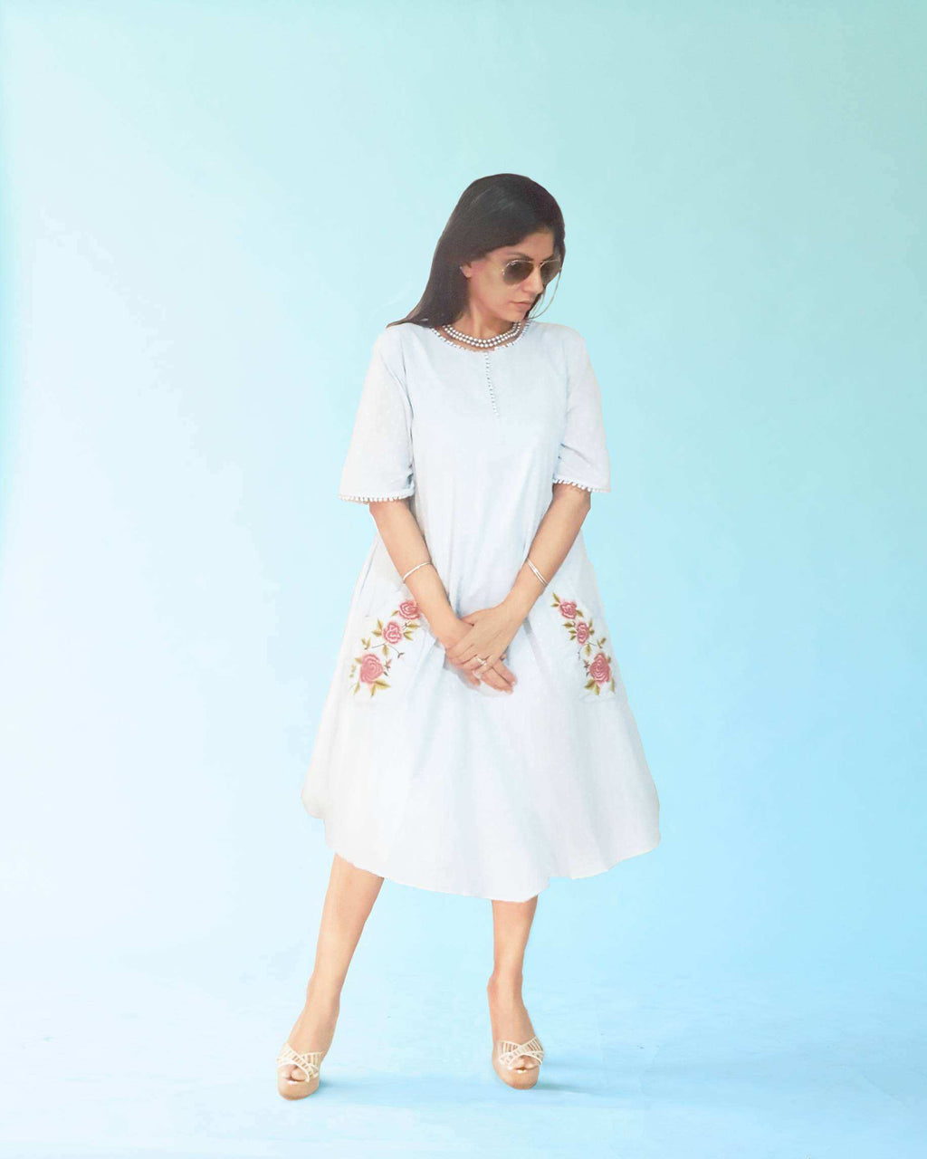 ALLURE - Powder blue - Monk & Mei