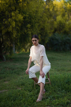 AIKO- COTTON JUMPSUIT WITH JACKET