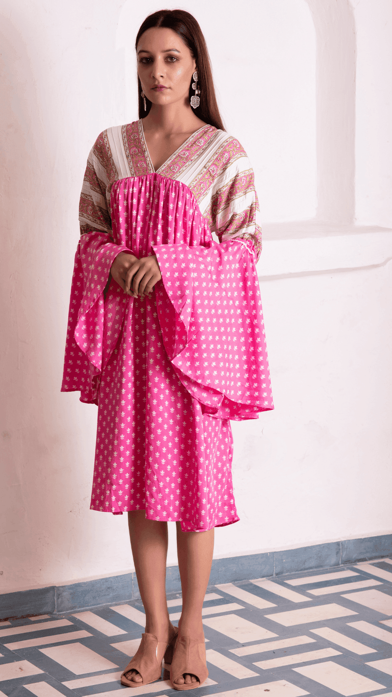 Sayonee Silk Dress