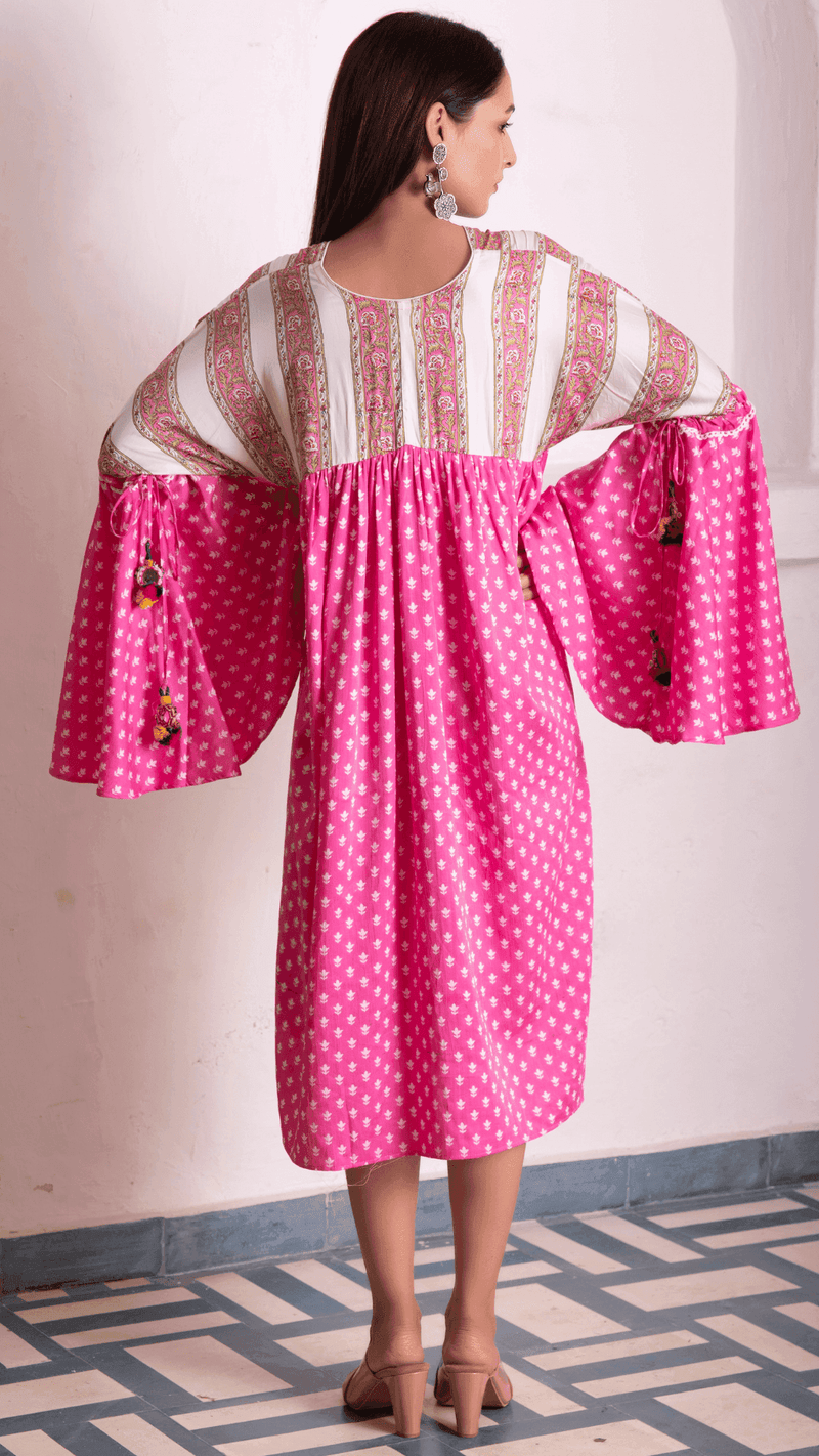 Sayonee Silk Dress